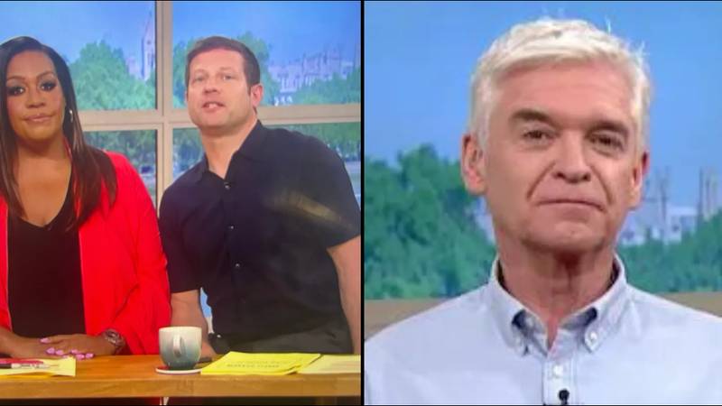 Dermot O'Leary and Alison Hammond pay tribute to Phillip Schofield after he left This Morning