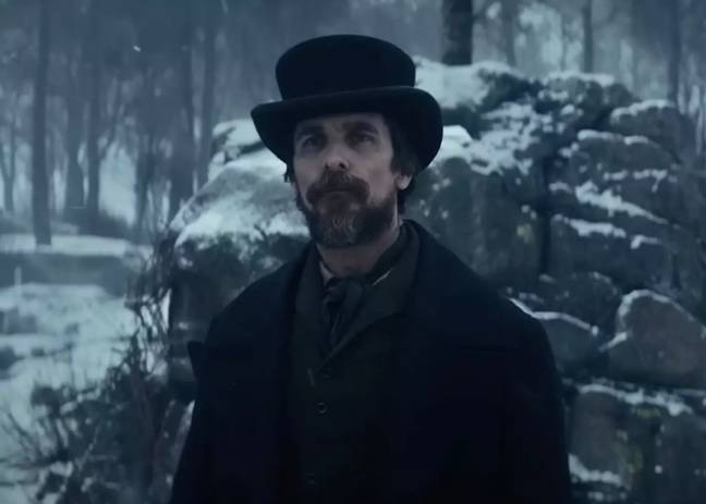 克里斯蒂安·贝尔（Christian Bale）出现在许多项目中，导致对他真正的口音感到困惑。学分：Netflix