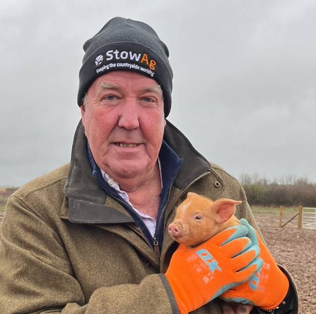 杰里米·克拉克森（Jeremy Clarkson）于2008年首次购买了农田。信贷：Instagram/JeremyClarkson1
