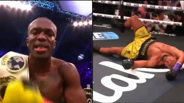 Angry viewers say KSI should have been disqualified after knocking out ...