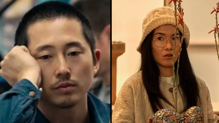 牛肉明星史蒂芬·杨（Steven Yeun）和阿里·黄（Ali Wong）在拍摄Netflix Smash热门系列后在蜂巢中爆发