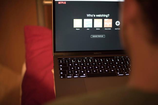 Netflix在上个月的收益报告中概述了其新系统。学分：杰西卡·格温（Jessica Gwynne）/阿拉米（Alamy）库存照片