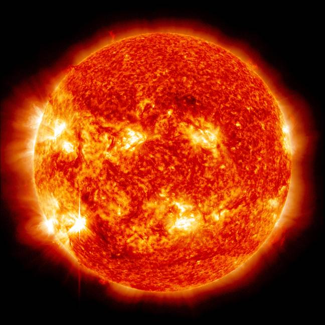 太阳的声音在地球上无法听到。学分：丹尼斯·哈利南 /阿拉米库存照片
