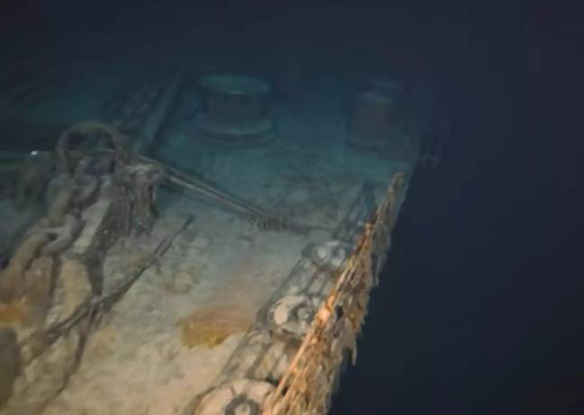 该子被用来探索泰坦尼克号的残骸。图片来源：大洋门