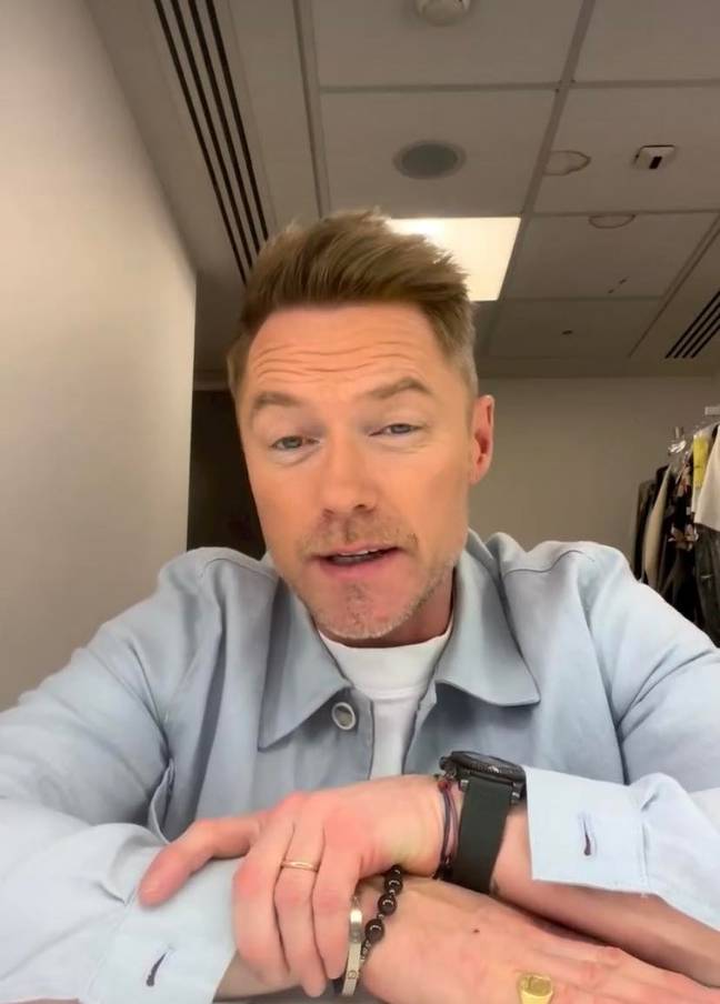 罗南·基廷（Ronan Keating）。图片来源：Instagram/@rokeating