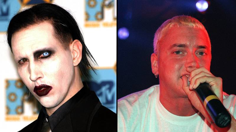 玛丽莲·曼森（Marilyn Manson）拒绝与他一起演唱Eminem的一首热门歌曲，因为那是“太厌恶女性”