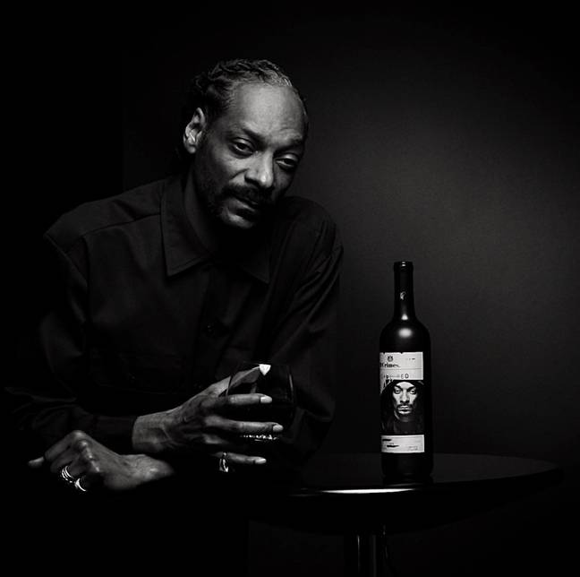 Snoop Dogg拥有自己的葡萄酒品牌Cali By Snoop。图片：Snoop Dogg/@snoopdogg/instagram