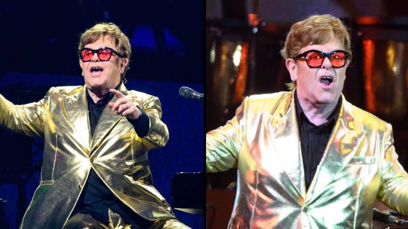 埃尔顿·约翰（Elton John）分享了标志性格拉斯顿伯里（Glastonbury）表演之后的情感告别帖子