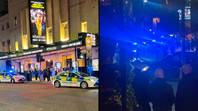 警察召集英国剧院的观众“骚乱”试图“唱歌演员”
