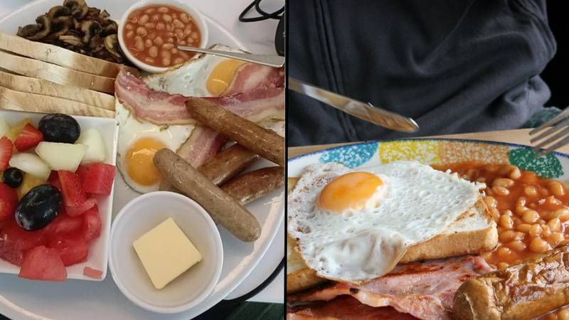 德语版本的“完整英语早餐”震惊的英国人