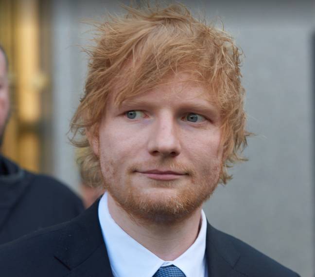 埃德·希兰（Ed Sheeran）说，如果他被判有罪，他会辞去音乐行业。学分：Edna Leshowitz/Zuma Press Wire/shutterstock