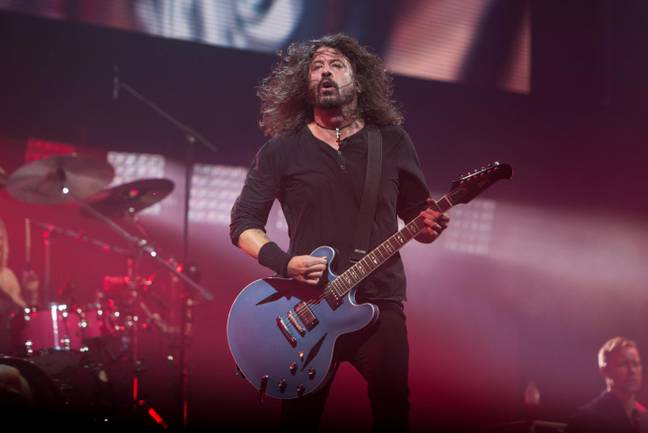 Foo Fighters于2017年成为头条新闻。信贷：Joanne Newman / Alamy Stock Photo