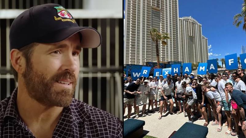 瑞安·雷诺兹（Ryan Reynolds）告诉世界，在昂贵的拉斯维加斯周末之后，雷克瑟姆球队明年去哪儿“loading=