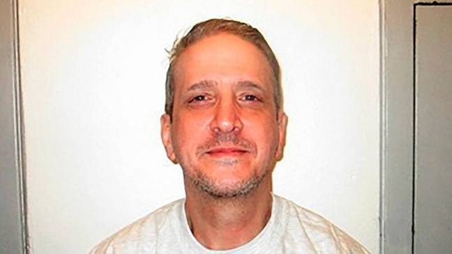 死囚囚犯理查德·格洛西普（Richard Glossip）已经三度吃了最后一顿饭。学分：俄克拉荷马州惩教局“loading=