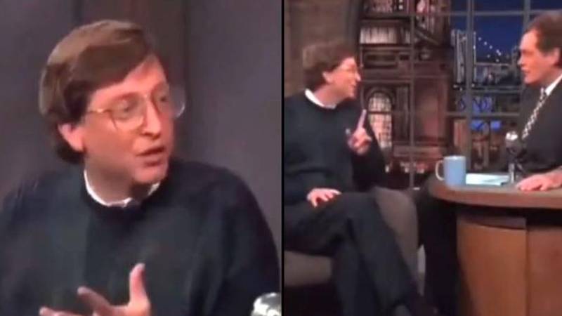 比尔·盖茨（Bill Gates）被嘲笑，因为他认为互联网是1995年采访的下一件大事“loading=