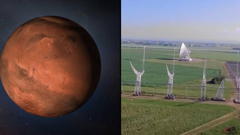 地球收到火星的第一个“外星人消息”