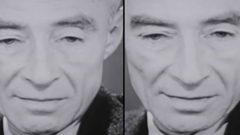 Oppenheimer在给人类摧毁世界的手段后发表了令人震惊的演讲