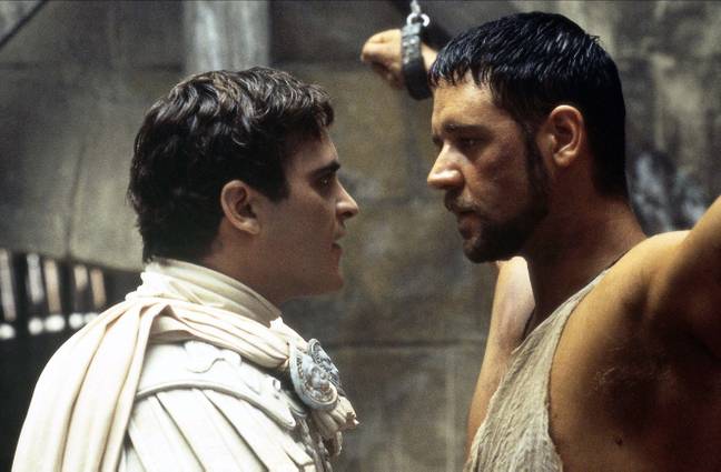 Commodus与Maximus。信用：通用图片