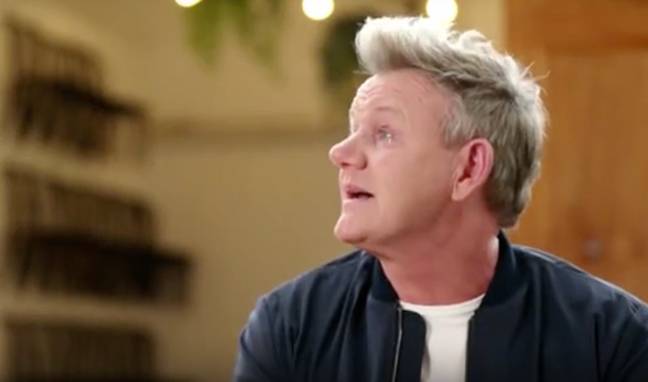 戈登·拉姆齐（Gordon Ramsay）在电视节目中向Zonfrillo致敬。信用：网络10