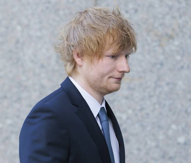Sheeran在纽约拿起看台。学分：Justin Lane / EPA-EFE / Shutterstock