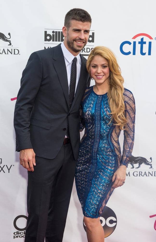 Shakira和GerardPiqué在11年后分裂。图片来源：Alamy