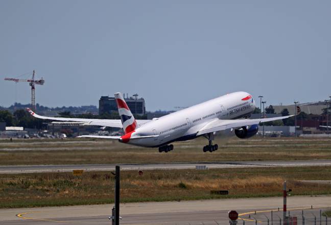 电视节目主持人一直与英国航空公司一起飞行，并感谢他们使他们保持最新状态，然后再次发生灾难。图片来源：Urbanandsport/Nurphoto通过Getty Images