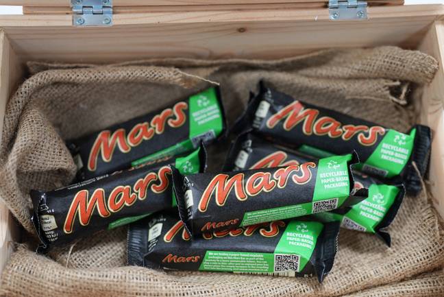 火星是第一次试用纸包装纸。学分：PA