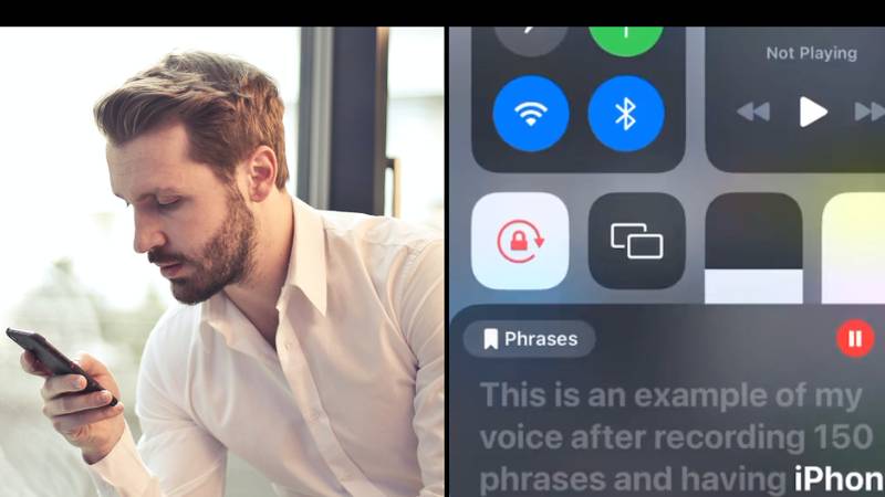 恐怖的新iPhone功能可以克隆您的声音