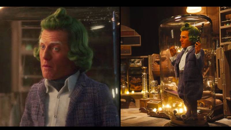 Hugh Grant的Oompa Loompa在Wonka中，人们担心他会参加噩梦