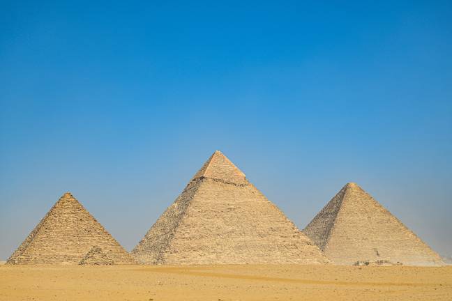 Giza的金字塔。学分：PA