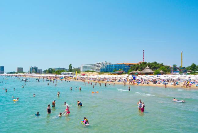 Слънчев бряг в България е един от най-евтините курорти в света.  Кредит: peter.forsberg/Alamy