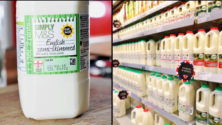 英国超级市场废料“使用”牛奶的日期，使购物者自己解决