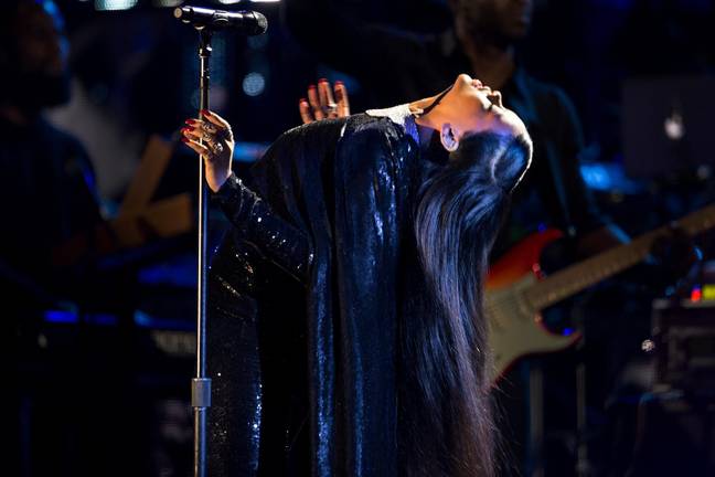 蕾哈娜（Rihanna）将在半场表演中表演。图片：DOD照片 / Alamy Stock Photo