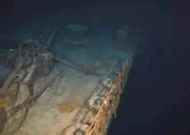 该子被用来探索泰坦尼克号的残骸。图片来源：大洋门