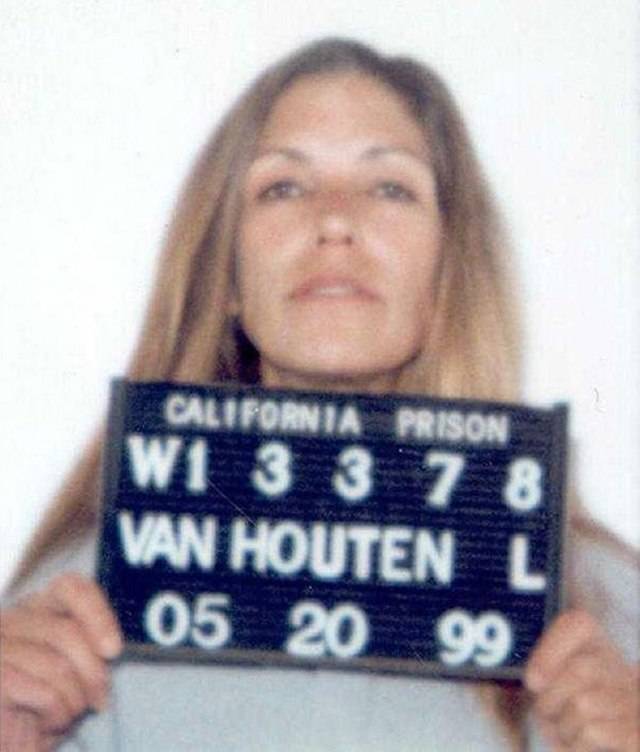 莱斯利·范·豪顿（Leslie van Houten），1999年。信贷：加利福尼亚州惩教局