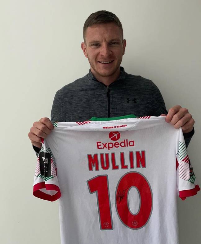 保罗·穆林（Pau​​l Mullin）本赛季一直是雷克瑟姆（Wrexham）球员的明星球员。学分：Instagram/@Paulmullin12