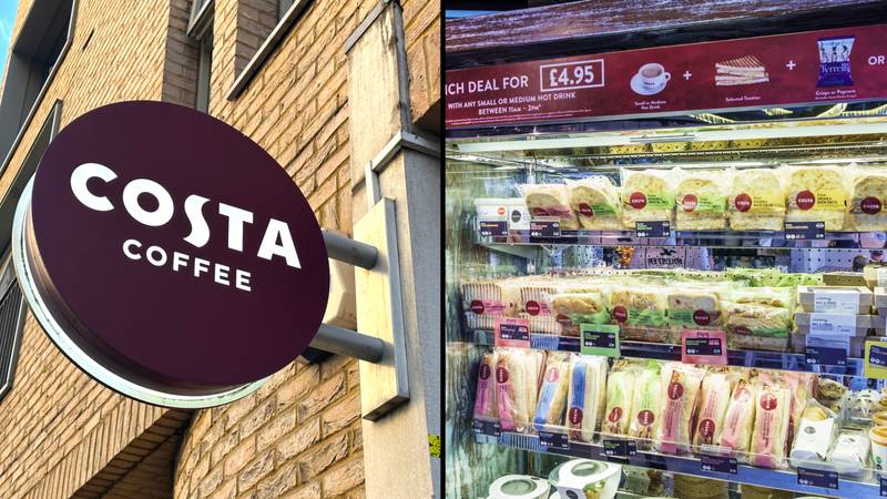 Costa问题紧急“不要吃”三明治和包裹的警告