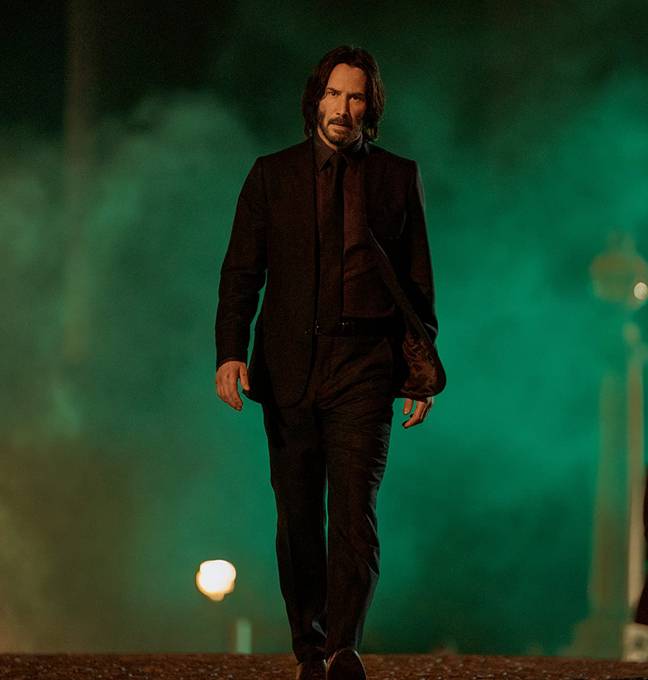 John Wick 4中的Keanu Reeves 4.信用：Lionsgate