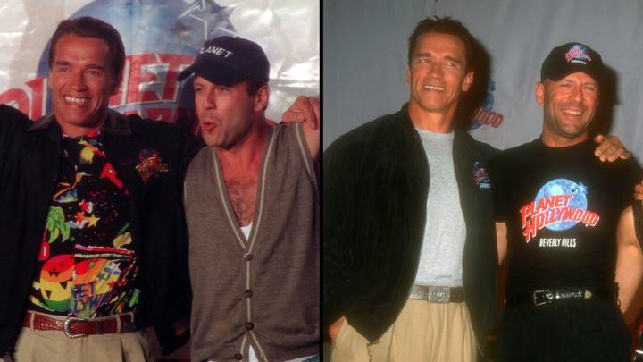 阿诺德·施瓦辛格（Arnold Schwarzenegger）赞扬布鲁斯·威利斯（Bruce Willis），并说动作英雄从未真正退休