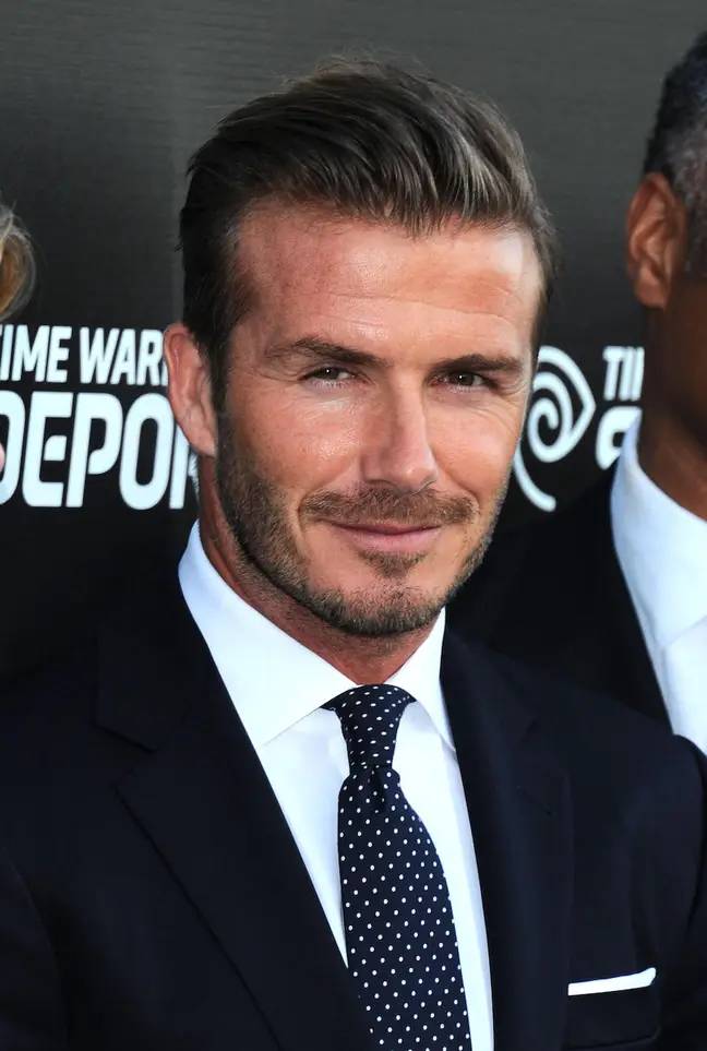 据报道，戴维·贝克汉姆（David Beckham）签署了一项协议，成为卡塔尔世界杯的大使。学分：悉尼Alford/Alamy股票照片