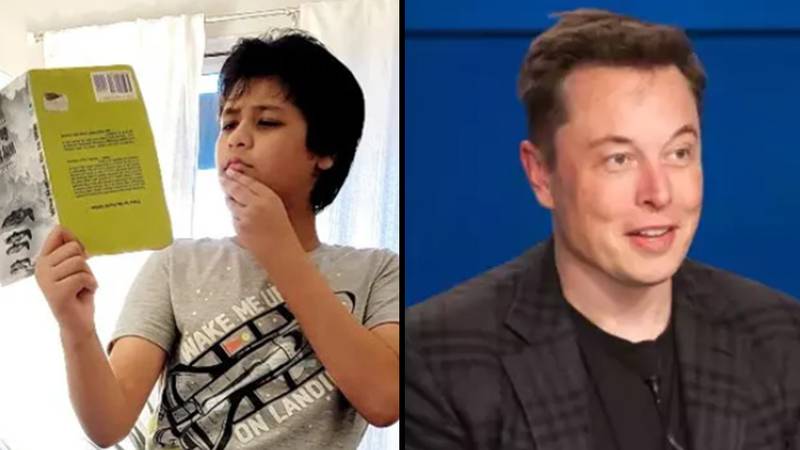 14岁的男孩，即将毕业的高中已经被埃隆·马斯克（Elon Musk）的Space X“loading=