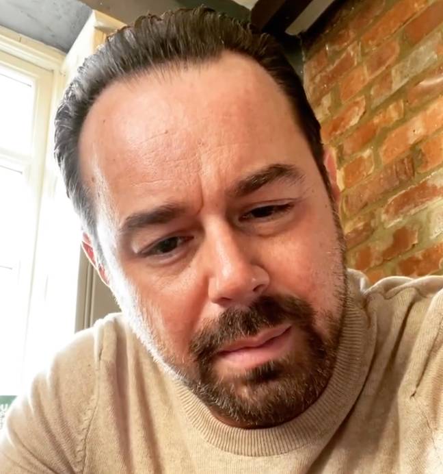 丹尼·戴尔（Danny Dyer）向凯西·伯克（Kathy Burke）开放。图片：Instagram/@instagialdannydyer