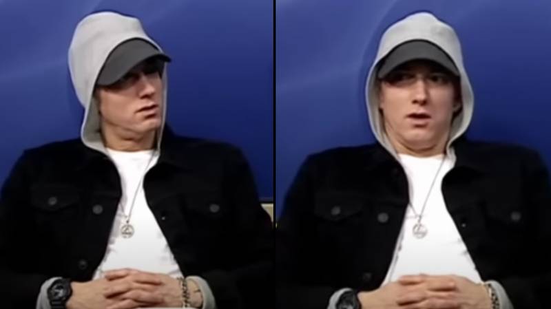 阿姆（Eminem）在有史以来最尴尬的采访中告诉他的音乐“不支付租金”“loading=