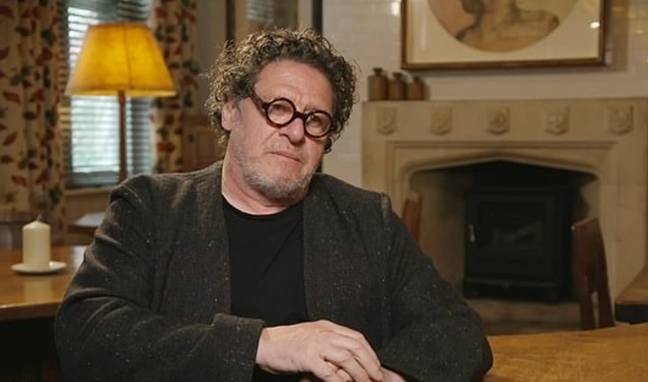 马可·皮埃尔·怀特（Marco Pierre White）也被包括在电视节目中。信用：网络10