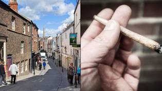 There's only one place in the UK where smoking weed is tolerated
