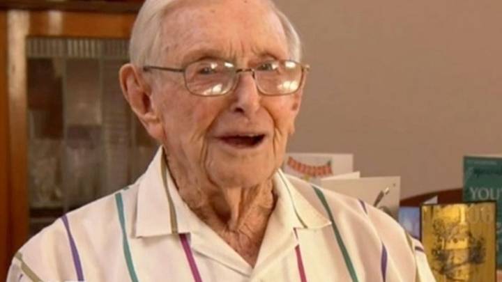 106岁的男人揭示了他长寿的秘密
