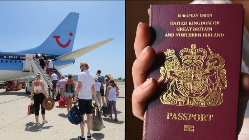夫妇拒绝进入机场的TUI航班，因为未过期的护照已有十年