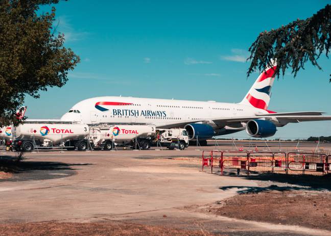 英国航空公司的航班被推迟了五个小时。图片来源：pexels