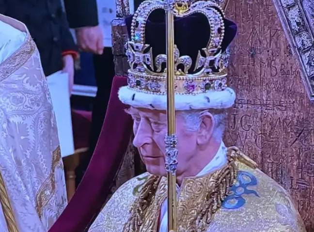 查尔斯国王于5月6日正式加冕。学分：BBC