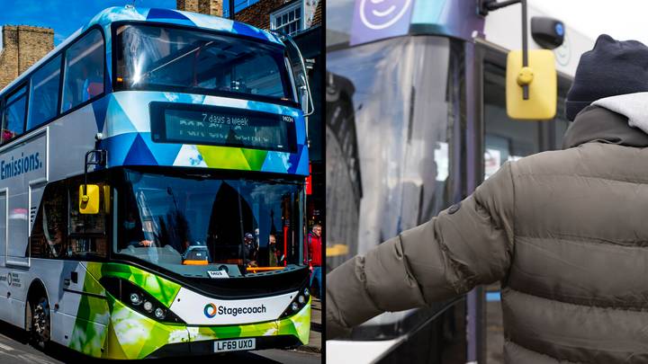 乘客在英国首次乘坐全尺寸自动驾驶巴士旅行